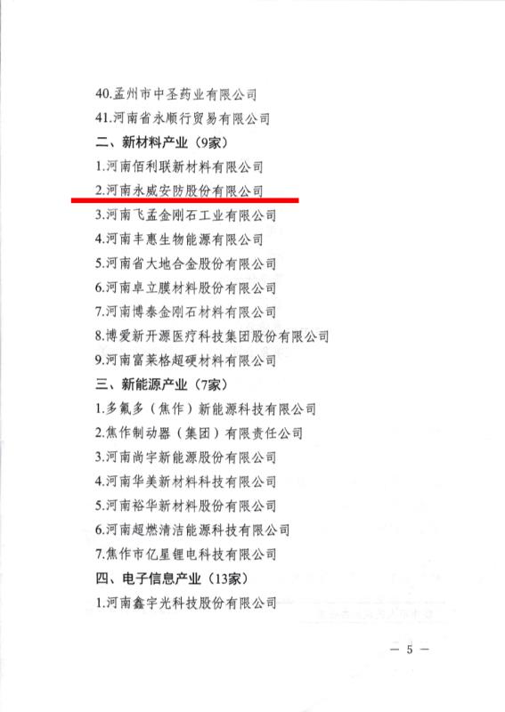 喜報丨永威安防公司獲焦作市工業(yè)企業(yè)經(jīng)濟質(zhì)量效益獎 喜報丨永威安防公司獲焦作市工業(yè)企業(yè)經(jīng)濟質(zhì)量效益獎